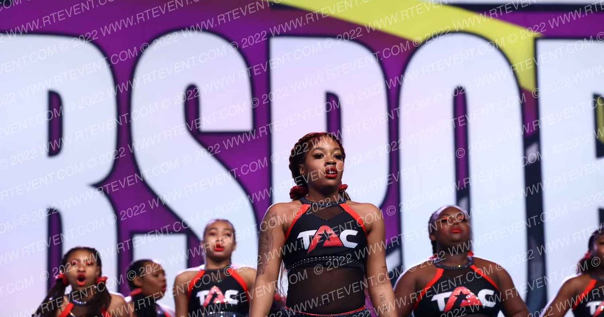 Totally Awesome Cheer Lady Red · CSN Arena c Two