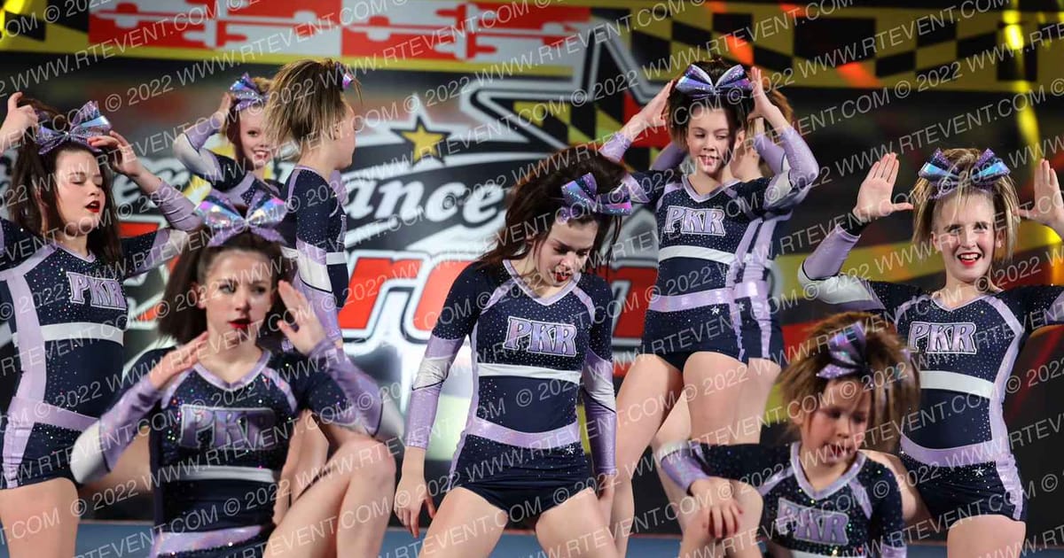 PKR Cheer Club Purple Ice · MARYLAND MADNESS