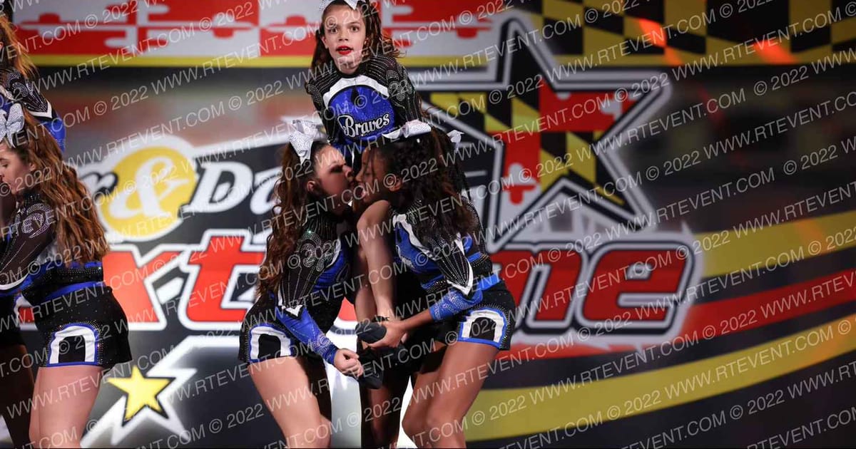 Royal Braves Cheer Athletics Diamonds · MARYLAND MADNESS