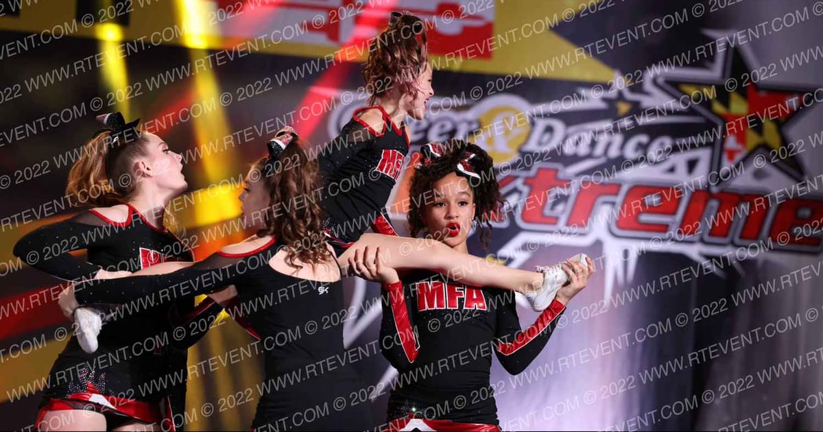 MFA Cheer Flames · MARYLAND MADNESS