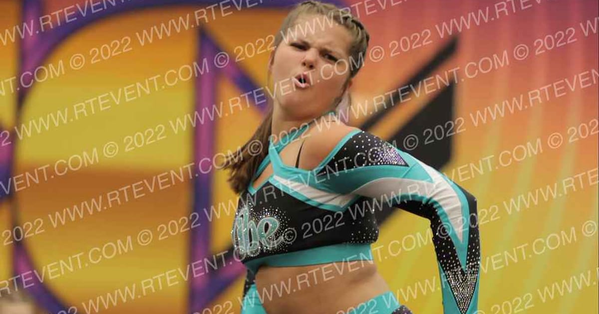CheerVIBE Senior 3- Scarlet · The Red Hot Cheer and Dance Competition