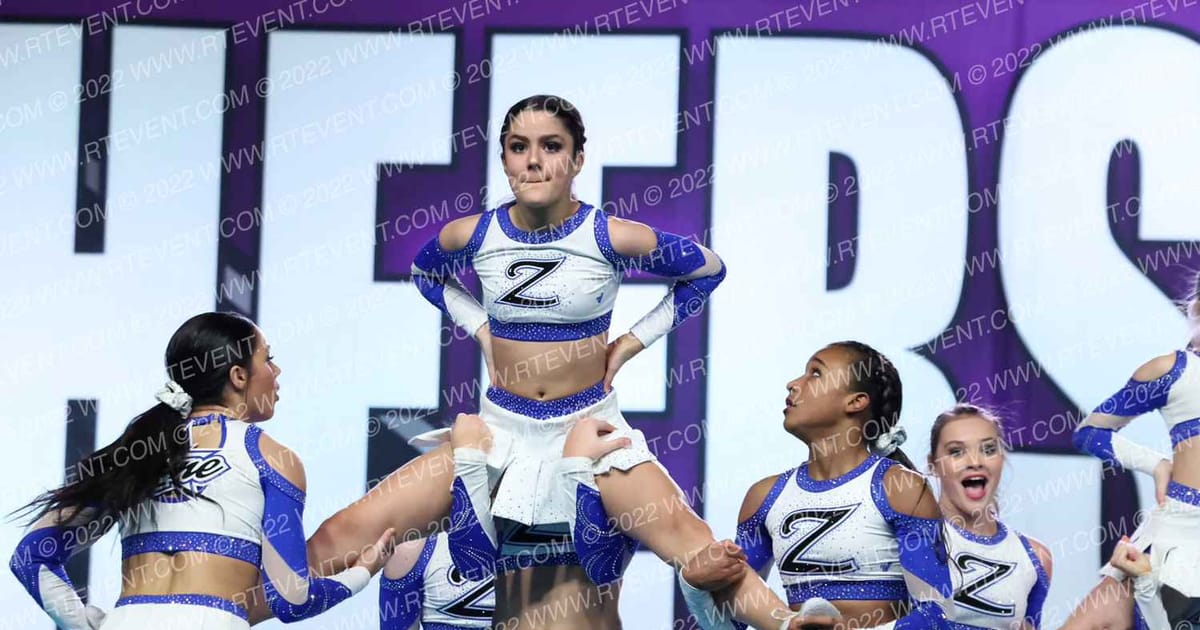 Zone Cheer All-Stars Platinum · CSN Arena B Three