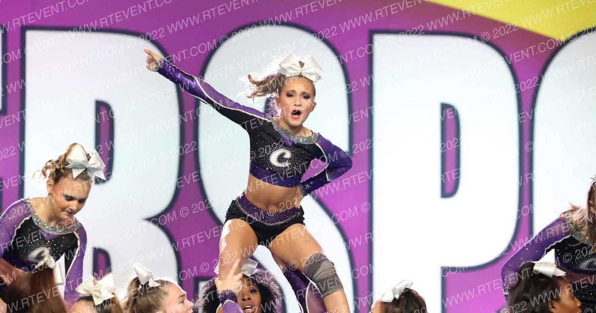 Charlotte Allstar Cheerleading Onyx · CSN Arena B Four