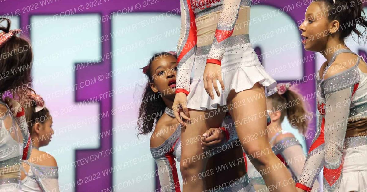 LA Cheerz Allstarz Scarlet · CSN Arena B Four
