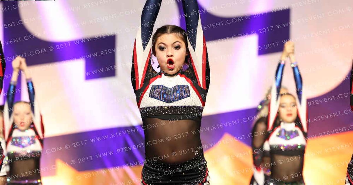 American Cheer JR BLUE · GSSA Bakersfield
