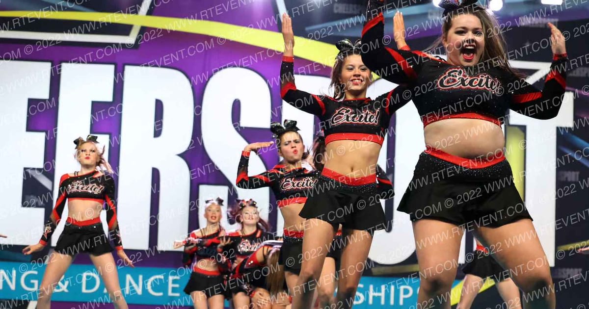 Excite Gym and Cheer Fierce · CSN Arena B Three