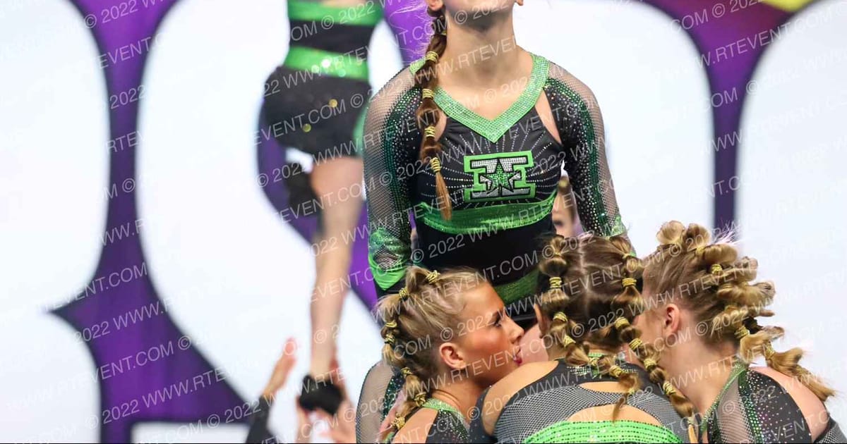 Element Elite Tumbling & Cheer OXYGEN · CSN Arena B Three
