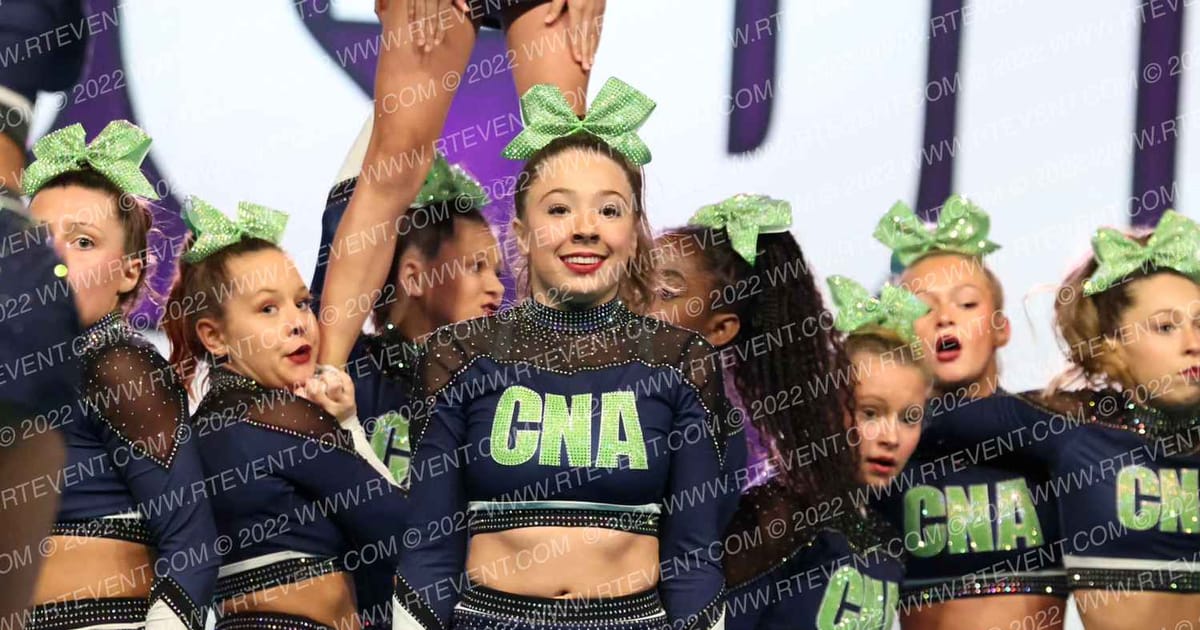 Cheer Nation Athletics Lady Lime · CSN Arena B Three