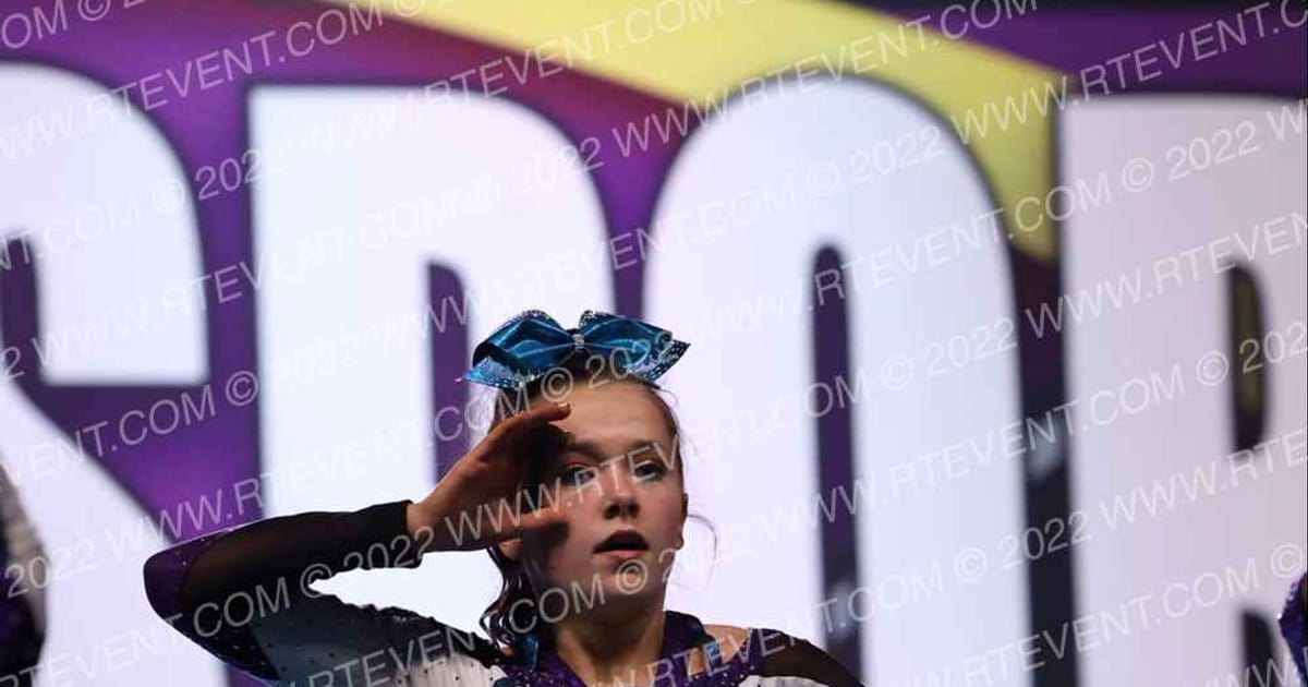 Charlotte Allstar Cheerleading Teal · CSN Arena B Five