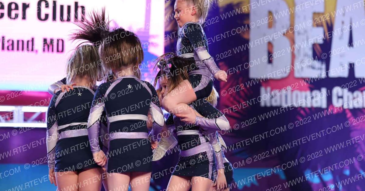 PKR Cheer Club White Lightning · ACDA RTB Rec Showdown