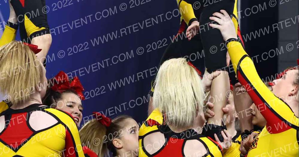 Terre Haute Cheer University HOT WHEELS · COA Grand Nationals