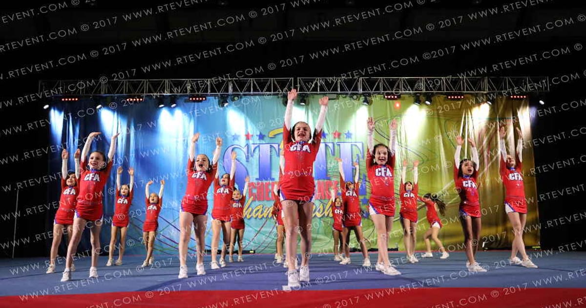 Cheer Florida All Stars Mini Warriors · The STATE Daytona Beach Nationals DIDII