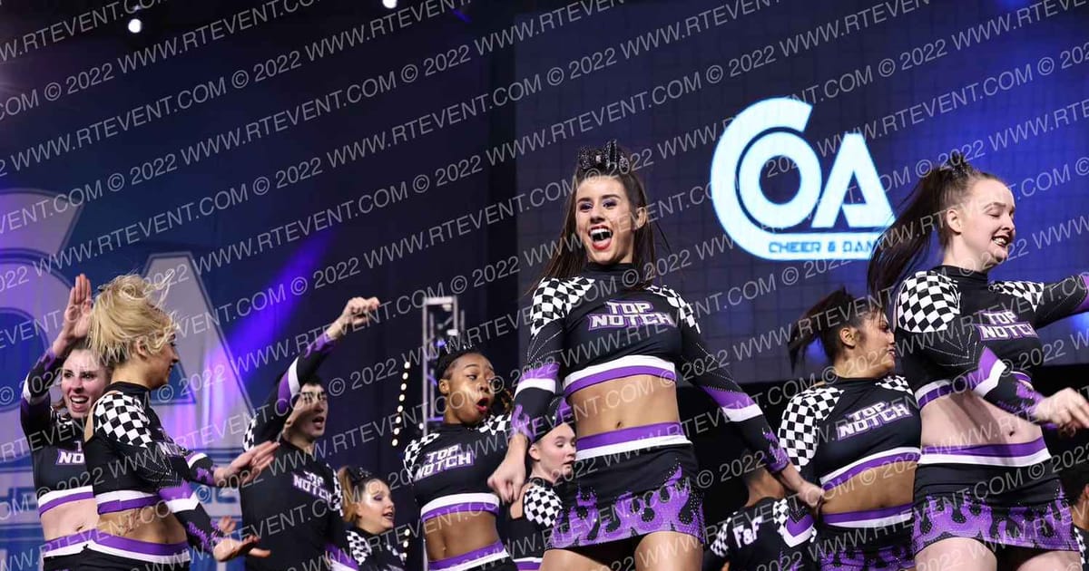 Top Notch Cheer Fast and Furious · COA Grand Nationals