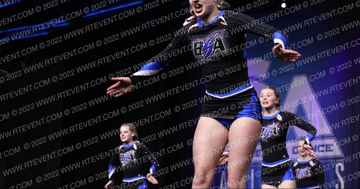 Blue Storm Athletics GLACIER GIRLS · COA Grand Nationals