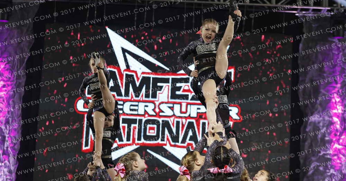Iconic All Stars Supermodels · JAMFest Cheer Super Nationals
