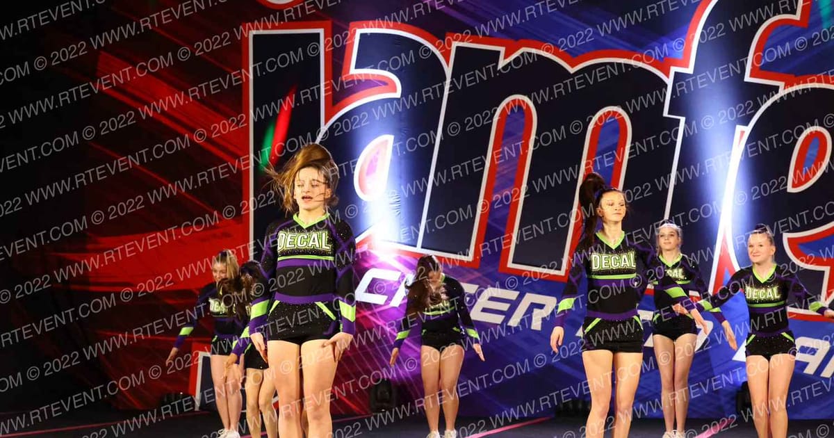 Decal Cheer Black Storm · JAMfest Springfield Classic