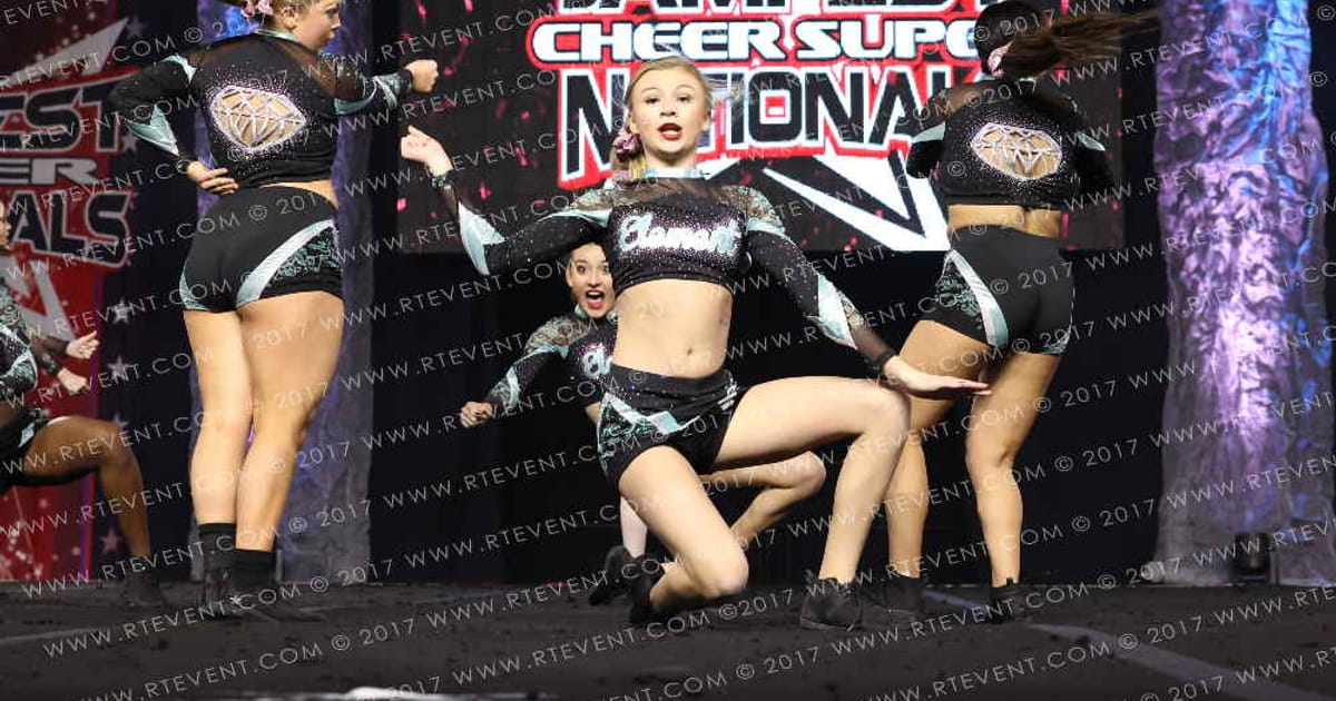 Arizona Element Elite Rose Gold · JAMFest Cheer Super Nationals