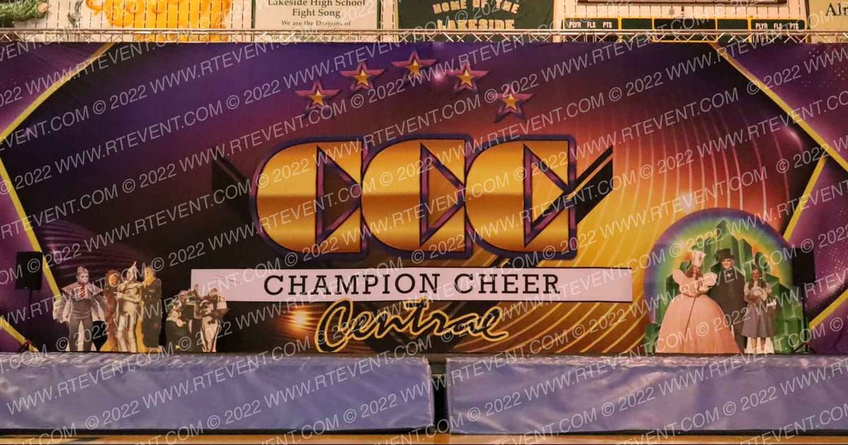 Sample · Over the Rainbow Cheer and Dance Competition