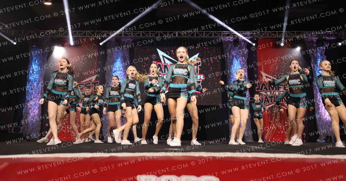 WIDC Black Ice · JAMFest Cheer Super Nationals