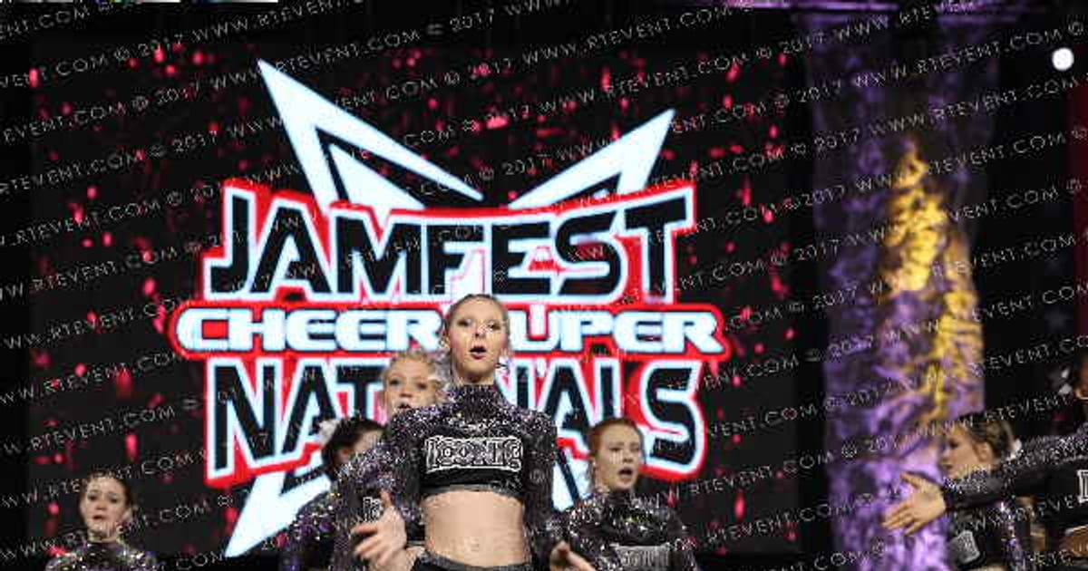 Iconic All Stars White Diamonds · JAMFest Cheer Super Nationals