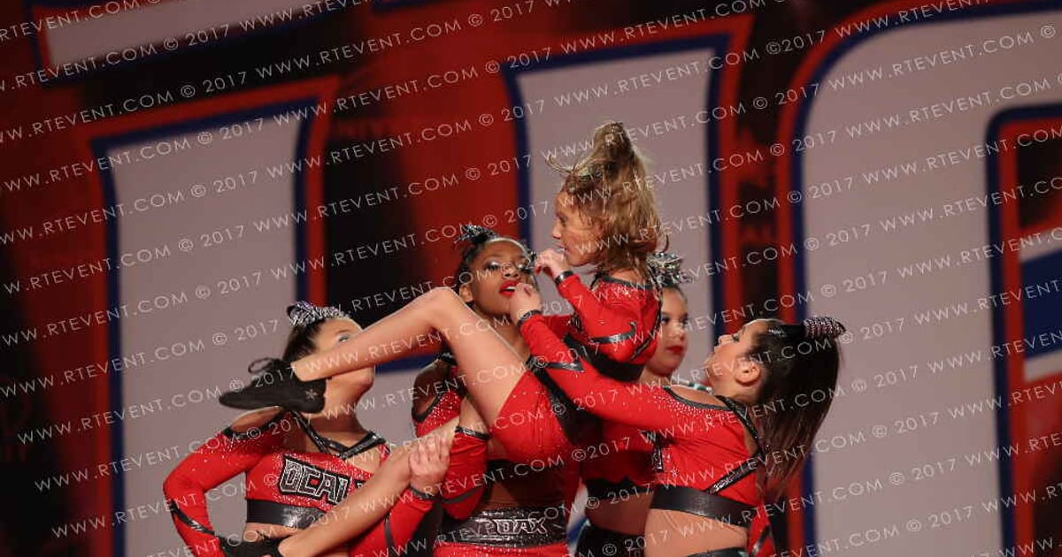 Ocala Athletix LAVA GIRLS · Spirit of Hope Grand Nationals