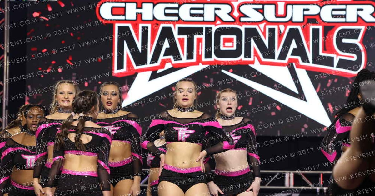 Titanium Force Cheer Black Out · JAMFest Cheer Super Nationals