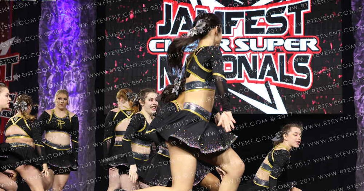 Platinum Athletics Black Ice · JAMFest Cheer Super Nationals