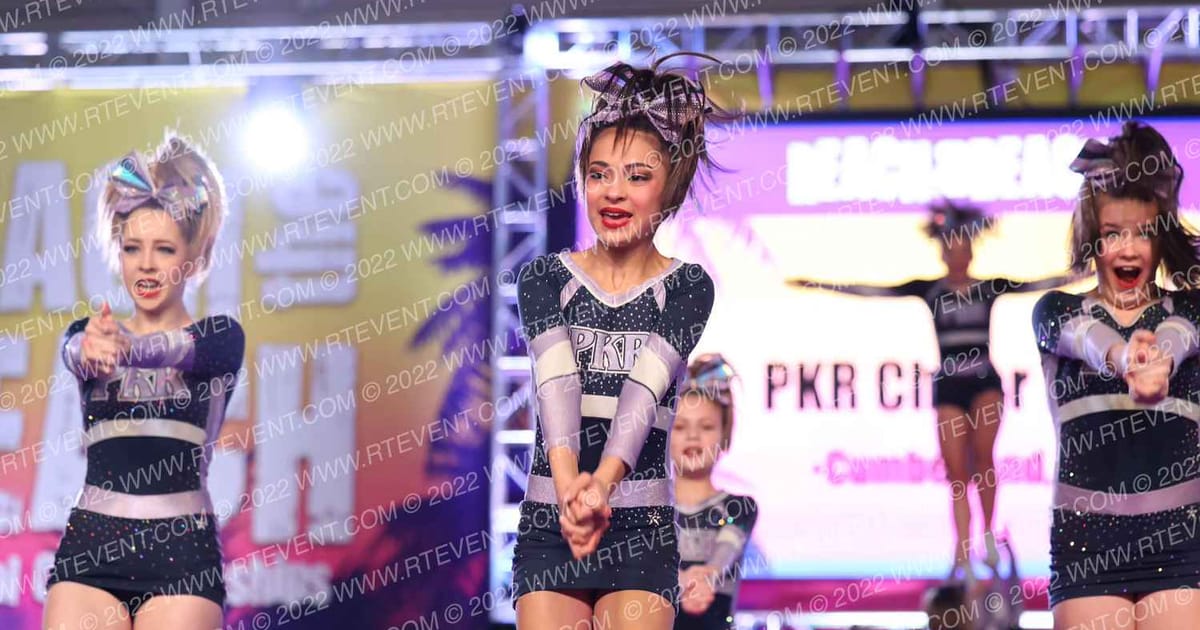 PKR Cheer Club Blue Hail · ACDA RTB Rec Showdown