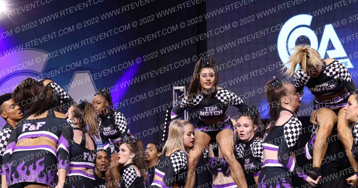 Top Notch Cheer Fast and Furious · COA Grand Nationals