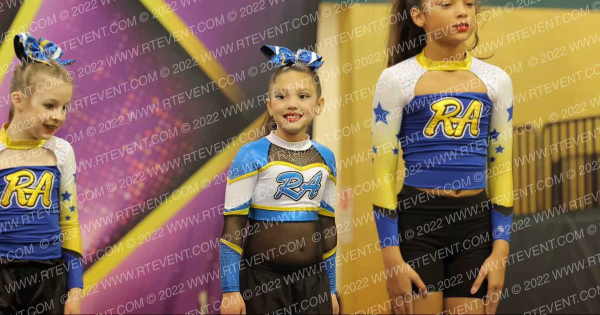 Dance Factory Spirit OH Mini Cheer · Over the Rainbow Cheer and Dance Competition