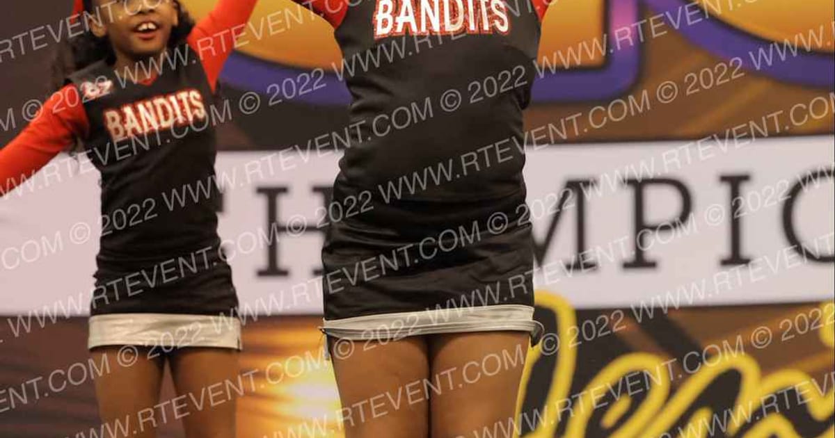 87 Bandits Cheer Glitter Storm · Over the Rainbow Cheer and Dance Competition