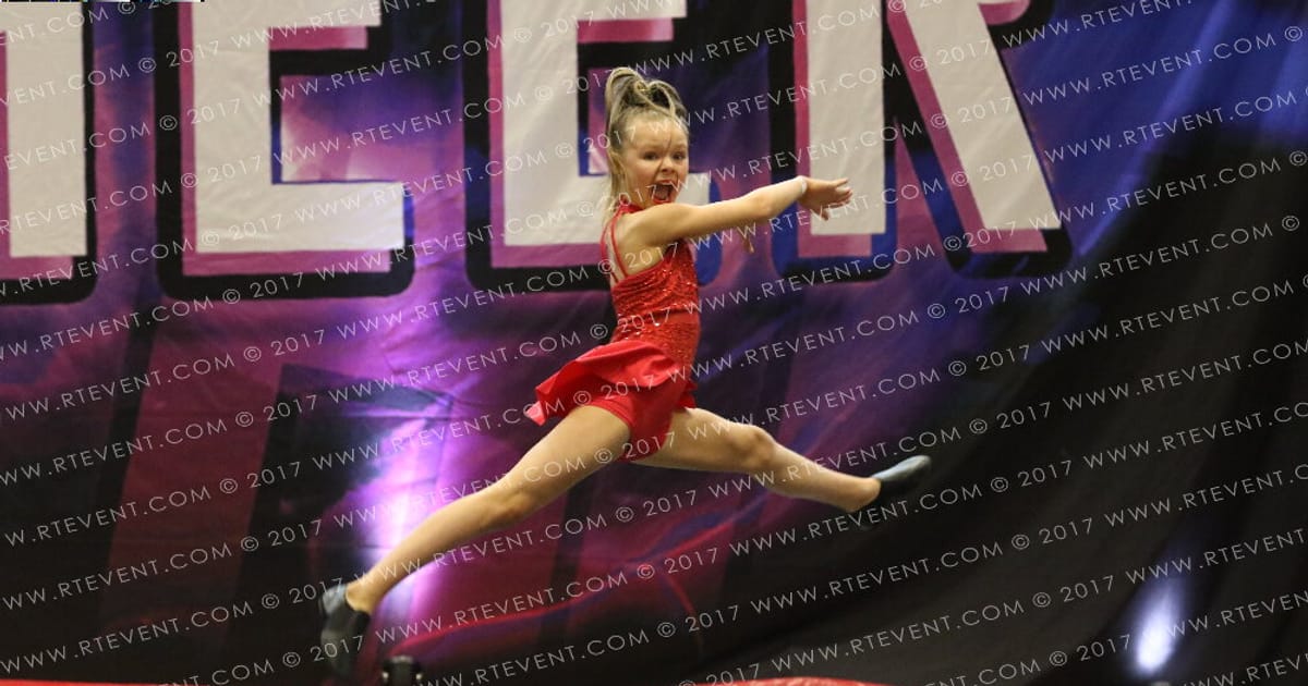 Yorkshire Martyrs Cheerleading and Dance School Willow Madden · FC Circus Spectacular