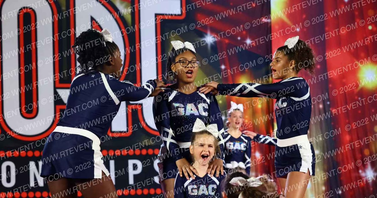 Greensboro All Star Cheerleading Emeralds · Encore Concord Showdown