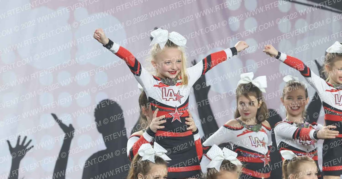 Legends Athletics Cheer silver Sparkle · DEEP SOUTH KINGS OF ROCK CLASSIC
