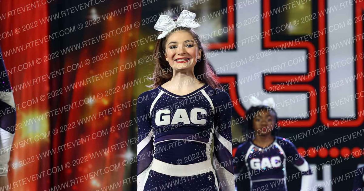 Greensboro All Star Cheerleading Black Diamonds · Encore Concord Showdown