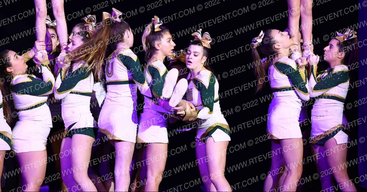 Montville Competition Cheer - Broncos Sr Broncos 14U · Next Level Providence