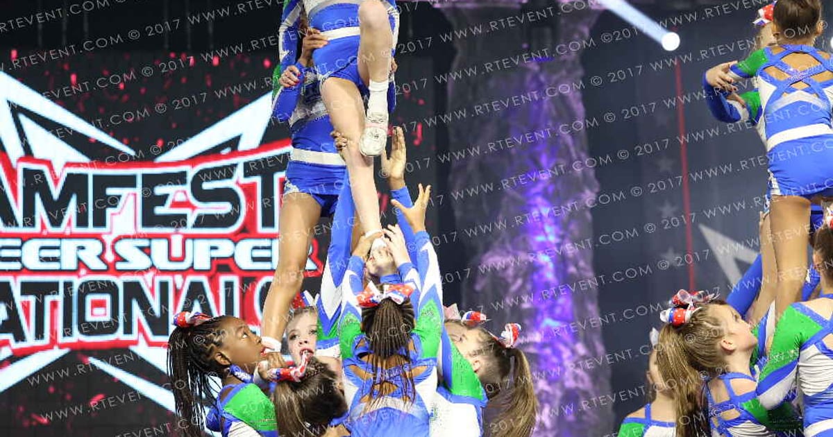 The Stingray All Stars Red · JAMFest Cheer Super Nationals