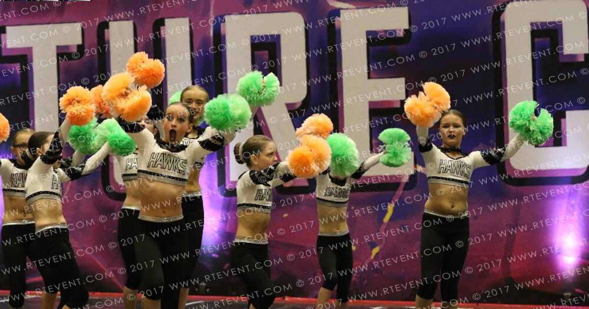 Hartlepool Hawks Cheerleading Academy Movement · FC Circus Spectacular
