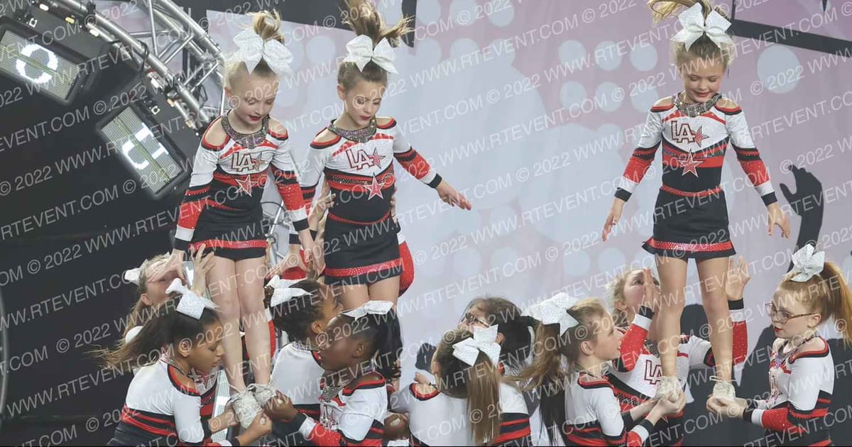 Legends Athletics Cheer Silver Supreme · DEEP SOUTH KINGS OF ROCK CLASSIC