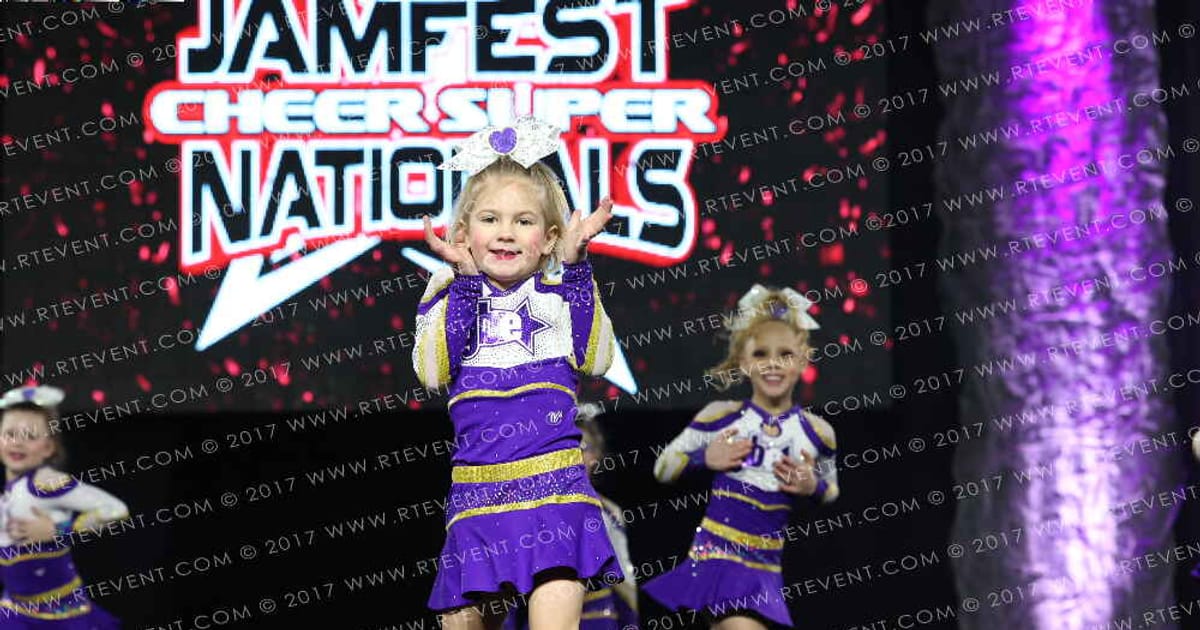 Green Bay Elite All-Stars Rouge · JAMFest Cheer Super Nationals
