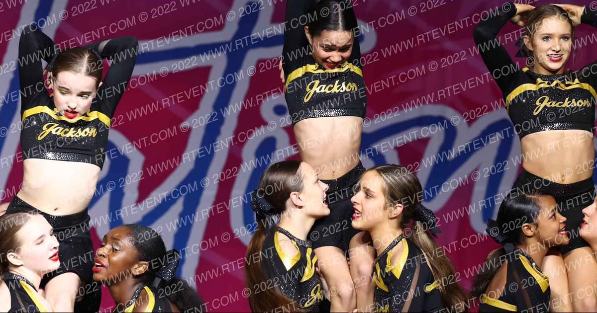 Jackson Cheer Company Lady Bullets · Deep South Destin Beach Nationals