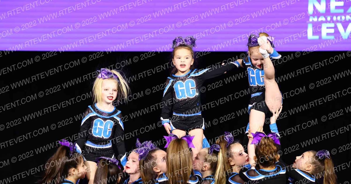 Gravity Cheer Little Dippers · Next Level Providence