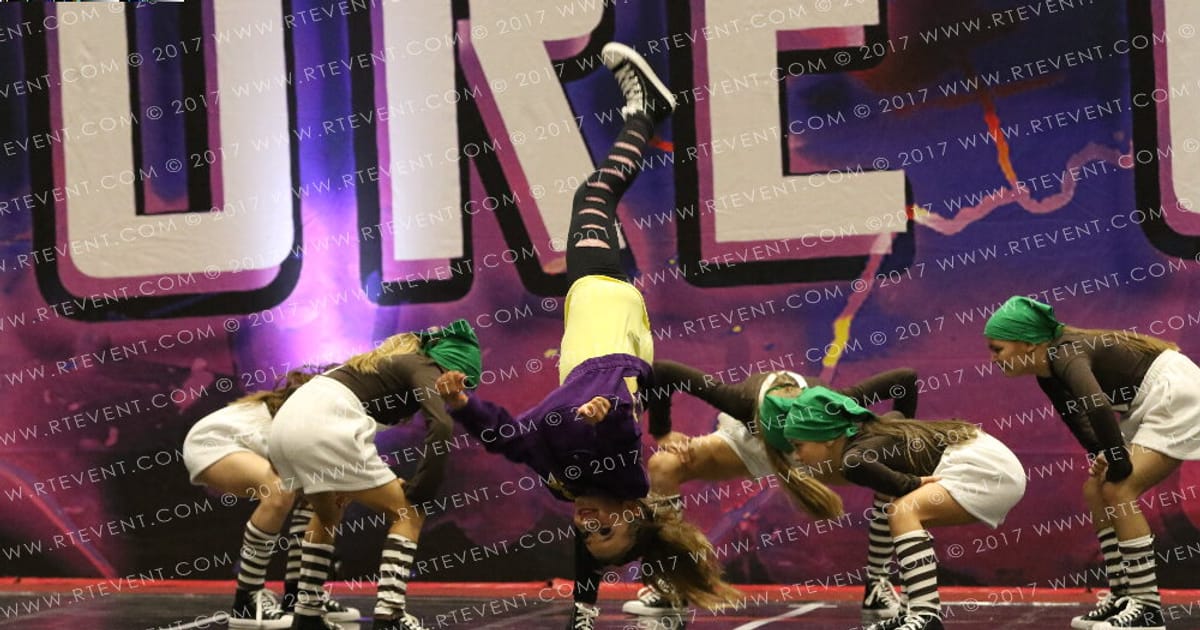 Hartlepool Hawks Cheerleading Academy Reckless · FC Circus Spectacular