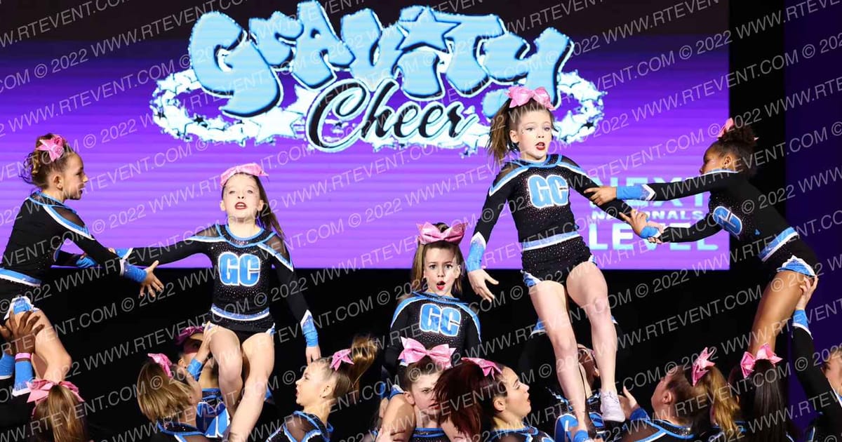 Gravity Cheer Starbursts · Next Level Providence