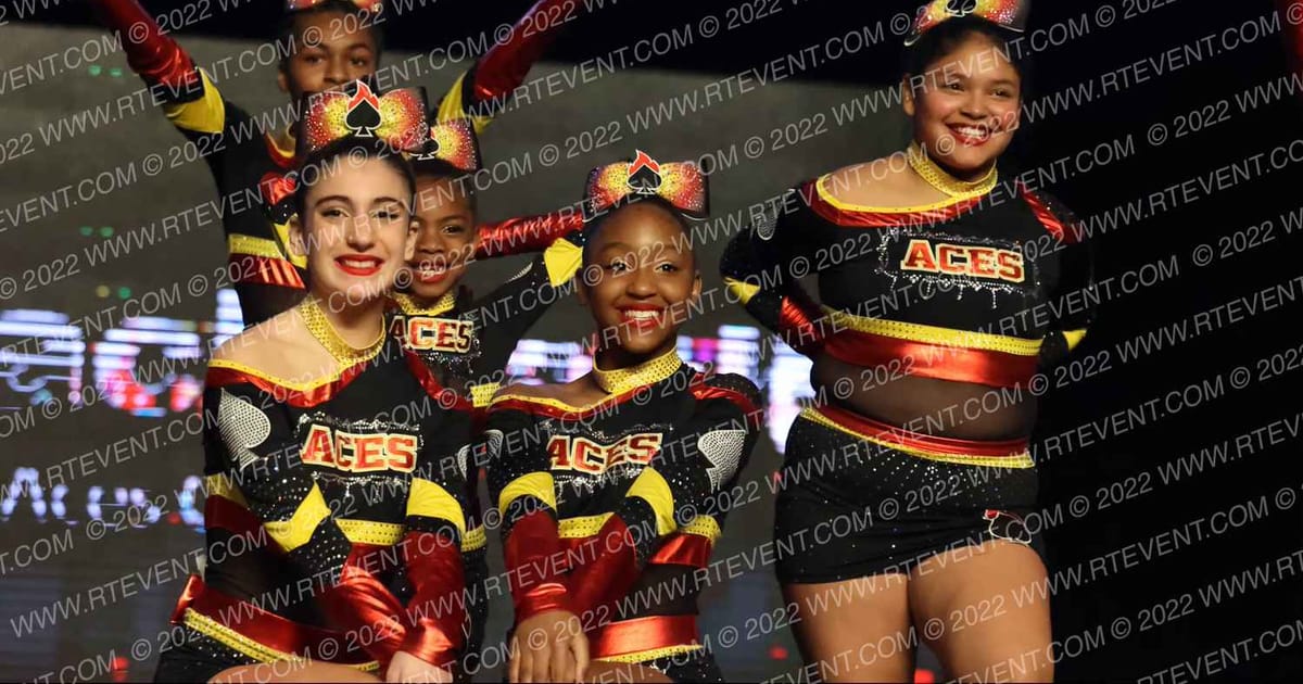 Blazing Aces Cheer Youth Black Jacks · Revolution Atlantic City