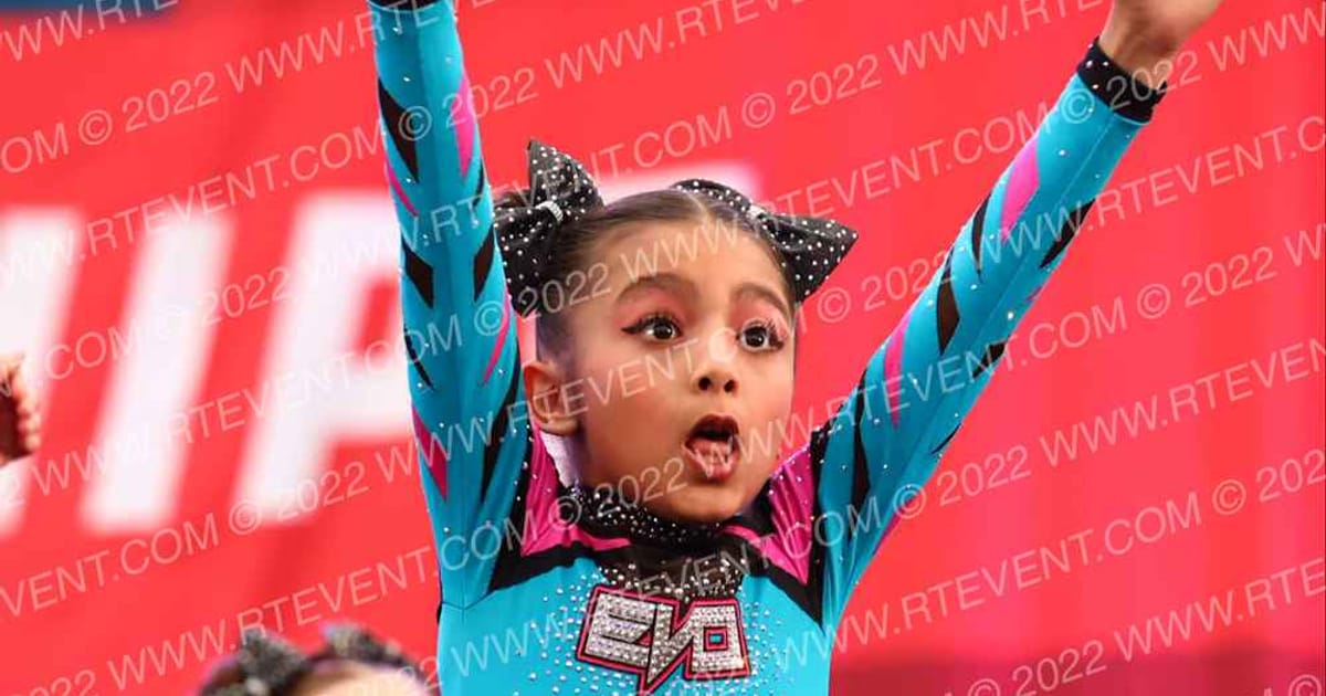 Evolution Cheer Teal Smash · MAC Wildwood Grand Nationals