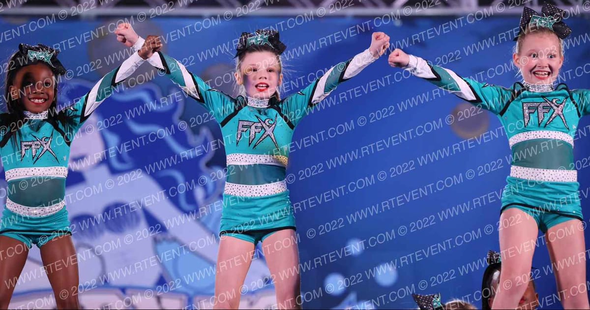 Cheer Extreme Fairfax X-BOMBS · Return to Atlantis Baltimore Showdown FIXED