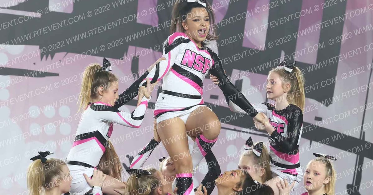 Natural State Fitness Cheer Black Diamonds · DEEP SOUTH KINGS OF ROCK CLASSIC