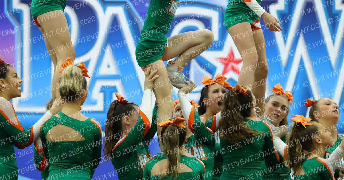 Raglan Coast Cheer Jade · PacWest Utah Challenge