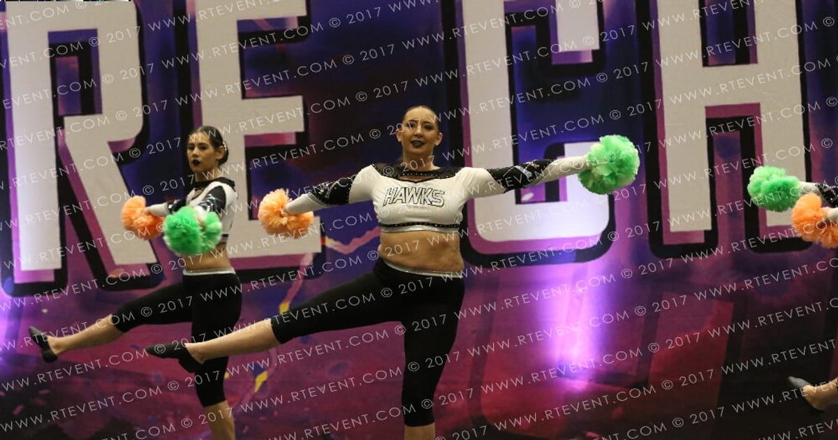 Hartlepool Hawks Cheerleading Academy Distinction · FC Circus Spectacular